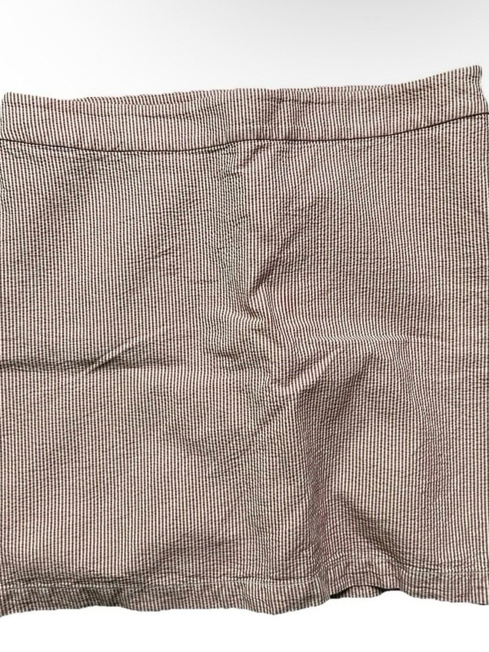 Women’s Talbots Red White Seersucker Skort Size 12 Summer